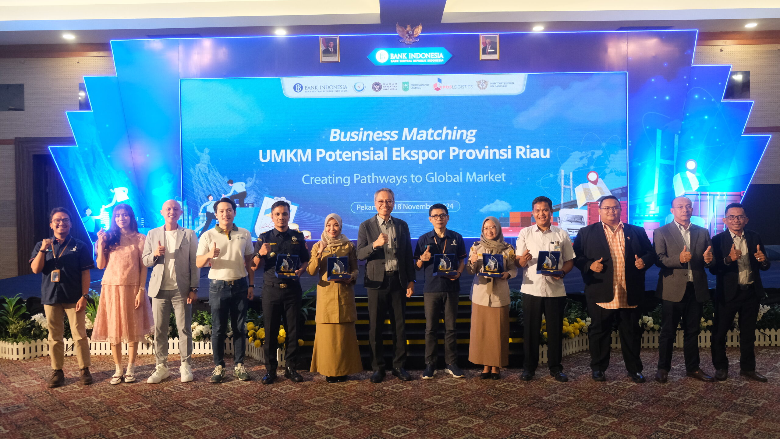 BI Riau Fasilitasi Business Matching UMKM Bersama Potensial Buyer Luar Negeri