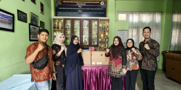 Dorong Literasi Digital, Bantuan DNA Telkom Riau Perkuat Infrastruktur MTs Masmur Pekanbaru