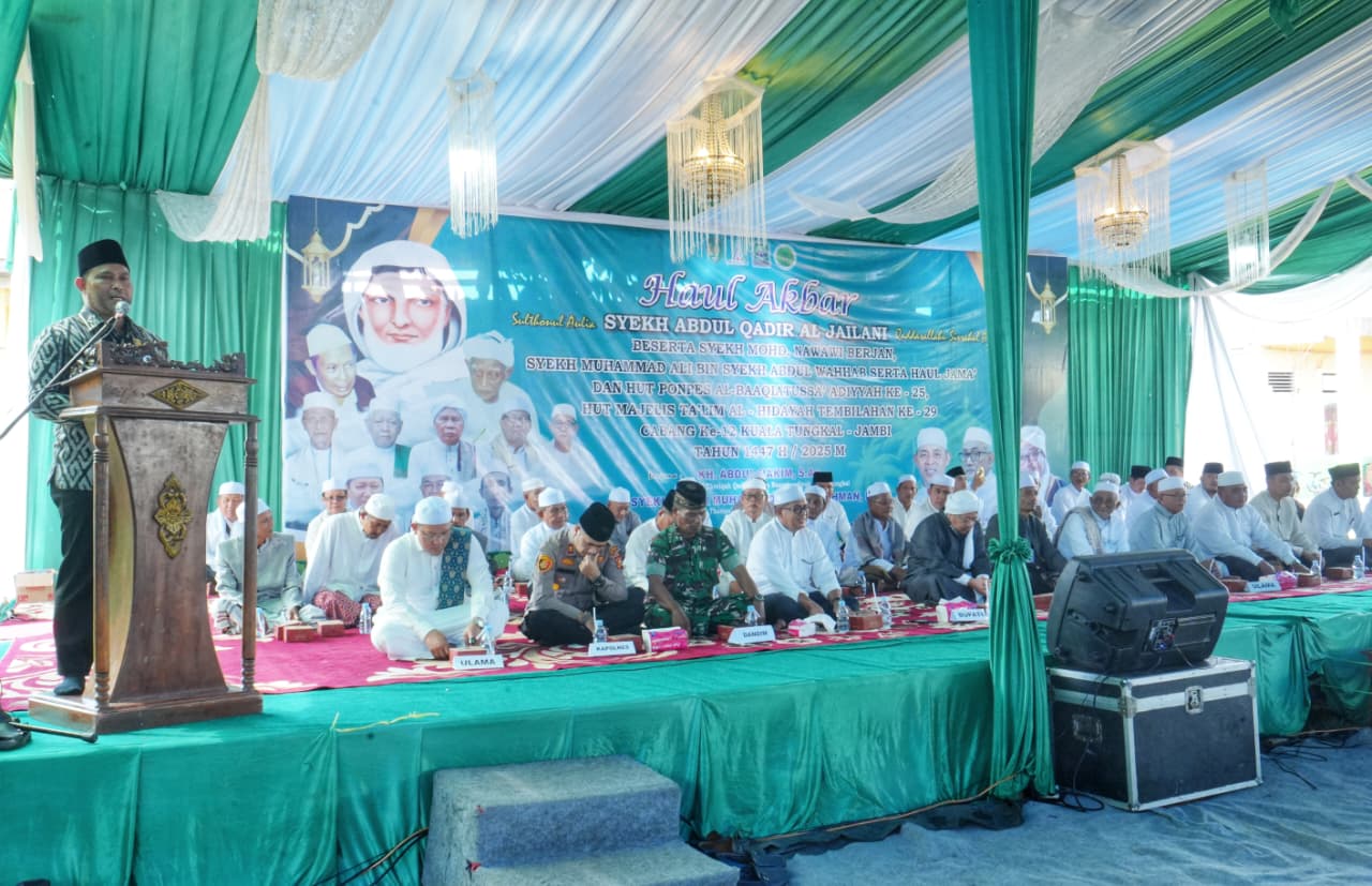 Haul Akbar Dan Milad Majelis Taklim Al-Hidayah Jadi Ajang Pererat Ukhuwah Islamiyah di Tembilahan Hulu