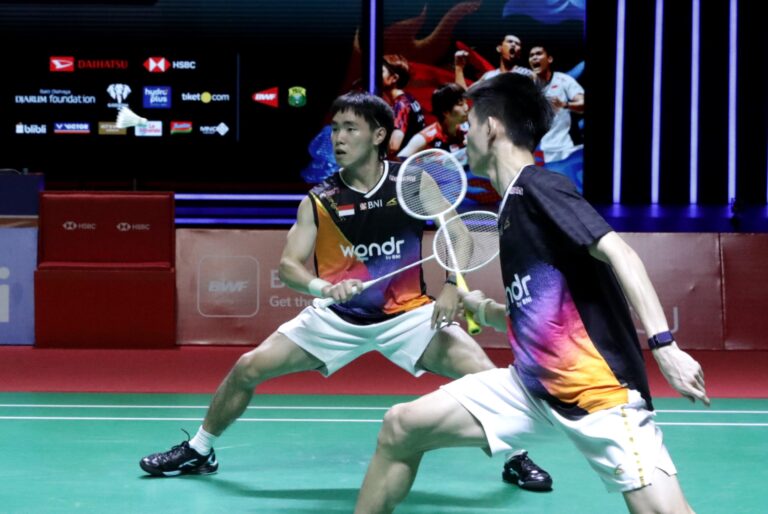Raymond dan Joaquin Gagal Juara Ganda Putra Indonesia Masters 2026
