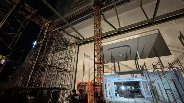 olah-TKP-di-lokasi-kecelakaan-kerja-di-Rumah-Sakit-yang-ada-di-Pekanbaru