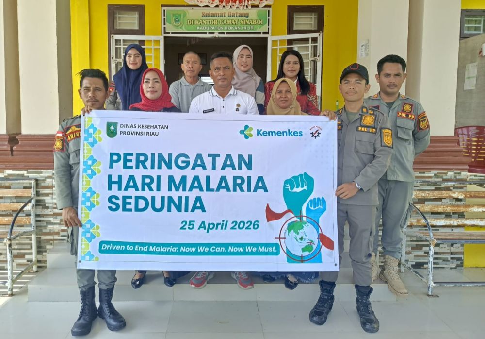 Sinergi Lintas Sektor di Sinaboi, Dinkes Riau Gencarkan Deteksi Dini dan Edukasi Pelajar untuk Tekan Kasus Malaria